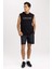 Fit Slim Fit Baskılı Kapüşonlu Atlet A1819AX23SM 5