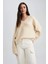 Oversize Fit V Yaka Kazak A3890AX23WN 1