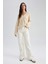Oversize Fit V Yaka Kazak A3890AX23WN 2