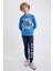 Erkek Çocuk Baskılı Uzun Kollu Pijama Takımı A6721A823AU 1
