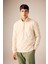 Comfort Regular Fit Rahat Kalıp Fermuarlı Dik Yaka Basic Sweatshirt X7405AZ23AU 1
