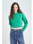 Crop Kapüşonlu Basic Düz Sweatshirt Z9510AZ22AU 3