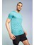 Fit Slim Fit Bisiklet Yaka Baskılı Kısa Kollu Sporcu Tişört X6142AZ23SP 1