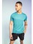 Fit Slim Fit Bisiklet Yaka Baskılı Kısa Kollu Sporcu Tişört X6142AZ23SP 2