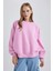 Coool Oversize Fit Bisiklet Yaka Kalın Sweatshirt A4177AX23WN 1