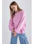 Coool Oversize Fit Bisiklet Yaka Kalın Sweatshirt A4177AX23WN 3