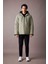 Fit Su İtici Slim Fit Kapüşonlu Polar Astarlı Su Geçirmez Mont A2125AX23WN 2