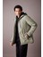 Fit Su İtici Slim Fit Kapüşonlu Polar Astarlı Su Geçirmez Mont A2125AX23WN 3