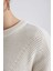 Regular Fit Bisiklet Yaka Basic Triko Kazak H6905AZ23WN 5