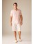 Regular Fit Polo Yaka Keten Karışımlı Kısa Kollu Gömlek W7946AZ23SM 2