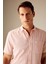 Regular Fit Polo Yaka Keten Karışımlı Kısa Kollu Gömlek W7946AZ23SM 4