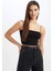 Coool Skinny Fit İp Askılı Pamuklu Crop Atlet U0358AZ23SM 1