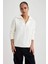 Oversize Fit Fermuarlı Yaka Kazak A3874AX23WN 1