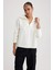 Oversize Fit Fermuarlı Yaka Kazak A3874AX23WN 3