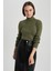 Slim Fit Balıkçı Yaka Kazak X7912AZ23AU 4
