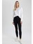 Super Skinny Fit Yüksek Bel Dar Paça Basic Jean Pantolon A5818AX23WN 4