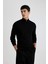 Slim Fit Yarım Balıkçı Yaka Triko Kazak U6917AZ23WN 5
