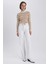 Slim Fit Çizgili Balıkçı Yaka Triko Kazak A2059AX23AU 2