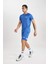Fit Slim Fit Dar Kesim Sporcu Kısa Paça Şort B5028AX24SP 4
