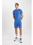 Fit Slim Fit Dar Kesim Sporcu Kısa Paça Şort B5028AX24SP 5