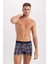 Regular Fit 3'lü Boxer W9665AZ23AU 2