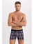 Regular Fit 3'lü Boxer W9665AZ23AU 3