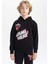 Erkek Çocuk NBA Miami Heat Kapüşonlu Kalın Sweatshirt B4799A823WN 4