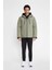 Fit Su İtici Slim Fit Kapüşonlu Polar Astarlı Su Geçirmez Mont A2125AX23WN 5
