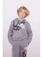 Erkek Çocuk NBA Wordmark Kapüşonlu Kalın Sweatshirt B4792A823WN 1