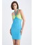 Coool Bodycon Boyundan Askılı Mini Elbise Y7975AZ22SM 4