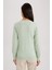 Regular Fit Bisiklet Yaka Yumuşak Dokulu Basic Düz Triko Kazak F7091AZ23WN 4