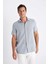 Regular Fit Yazlık Polo Yaka Pamuklu Kısa Kollu Gömlek D2924AX24SM 1