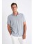 Regular Fit Yazlık Polo Yaka Pamuklu Kısa Kollu Gömlek D2924AX24SM 3