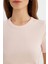 Slim Fit Dar Kesim Bisiklet Yaka Fitilli Kaşkorse Basic Düz Kısa Kollu Tişört C0097AX24SM 5