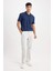 %100 Pamuk New Regular Fit Polo Yaka Kısa Kollu Pike Basic Düz Tişört D4610AX24SM 2