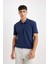 %100 Pamuk New Regular Fit Polo Yaka Kısa Kollu Pike Basic Düz Tişört D4610AX24SM 3