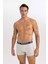 Regular Fit 3'lü Boxer B0718AX23AU 5