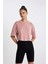 Fit Crop Bisiklet Yaka Sporcu Modal Kısa Kollu Tişört D2978AX24HS 4