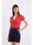 Slim Fit Dar Kesim Fitilli Kaşkorse Kısa Kollu Polo Tişört C4076AX24SP 3
