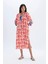 Regular Fit Desenli Plaj Elbisesi-Fall in Love D0452AX24SM 1