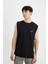 Boxy Fit Sırt Baskılı Bisiklet Yaka Atlet C5048AX24HS 5