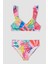 Kız Çocuk Desenli Bikini Takımı C4156A824HS 1