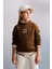 Kız Çocuk Loose Fit Yarım Balıkçı Yaka Triko Kazak B3996A823AU 3