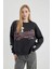 Coool Snoopy Oversize Fit Bisiklet Yaka Kalın Kumaş Sweatshirt C4749AX24SP 4