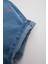 Kız Bebek Nakışlı Jean Tulum C3582A524SM 3