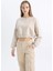 Coool Crop V Yaka Sweatshirt C4470AX24SP 5