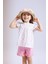 Kız Bebek 2'li Takım Çiçekli Kısa Kollu Bluz Şort C4029A524SM 2