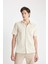 Regular Fit Polo Yaka Kısa Kollu Gömlek D4498AX24SM 3