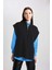 Regular Fit Fermuarlı Dik Yaka Süveter B8141AX23WN 5