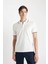 Regular Fit Kısa Kollu Polo Tişört X1262AZ24SM 1